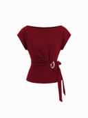 Burgundy color option, Currently selected