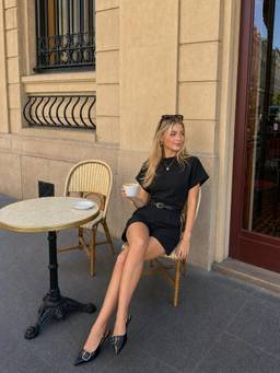Cider - Stand Collar Women Belted Regular Fit Playsuit Black