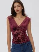 Burgundy color option