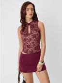 Burgundy color option