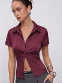 Burgundy color option, Currently selected