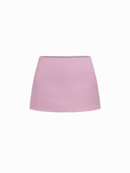 Cider - Satin Women's Low Rise A-Line Mini Skort Violet