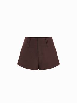 Cider - Women's Mid-Rise A-Line Shorts Brown
