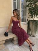 Burgundy color option, Currently selected