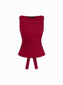 Burgundy color option, Currently selected