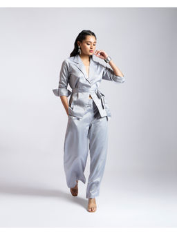 QONA - Grey Palermo Co-Ord (Set of 2)