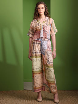 PURVAJA - Women Multi Printed Co-Ord (Set of 2)