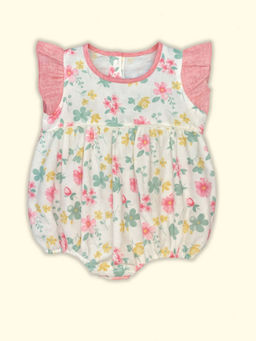 Earthy Tweens - Multi-Color Dreamy Garden Romper
