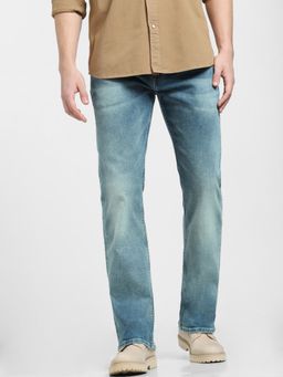 Jack & Jones - Men Solid Blue Jeans