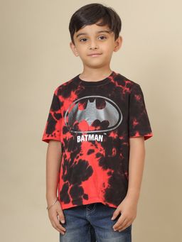 Kidsville - Official Batman Printed Regular Fit T-Shirt for Boys