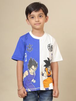 Kidsville - Official Dragon Ball Z Printed Regular Fit T-shirt For Boys