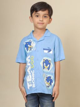 Kidsville - Official Sonic Printed Shirt For Boys