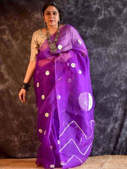 Sundarii - Rajvera - Organza Silk Saree