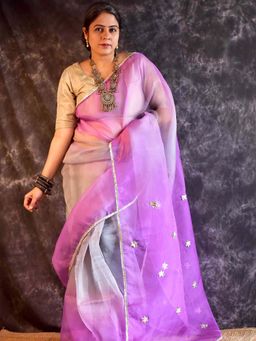 Sundarii - Noorani- Organza Silk Saree