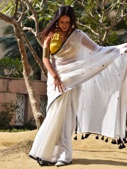 Sundarii - Tarang- Mul Cotton Saree