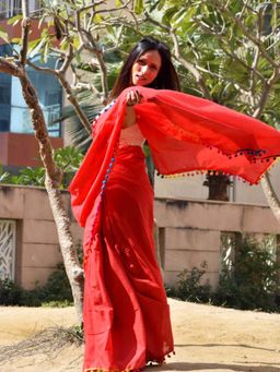 Sundarii - Abeer - Mul Cotton Saree