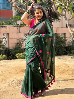 Sundarii - Shubhrang - Mul Cotton Saree