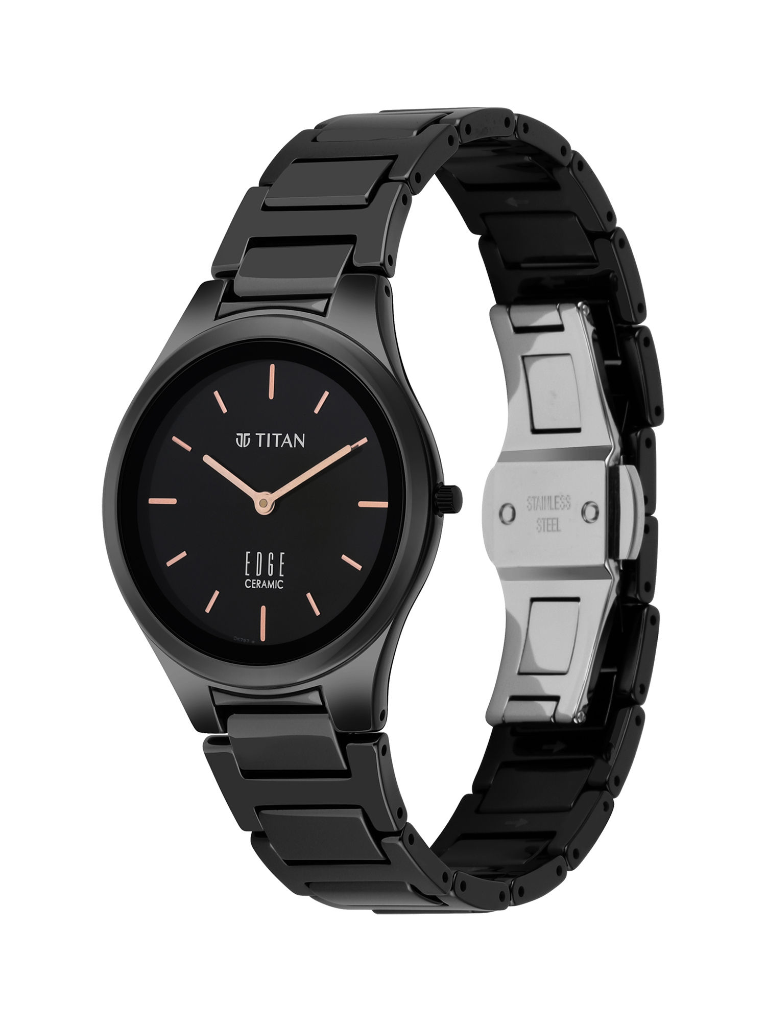 titan watch ceramic