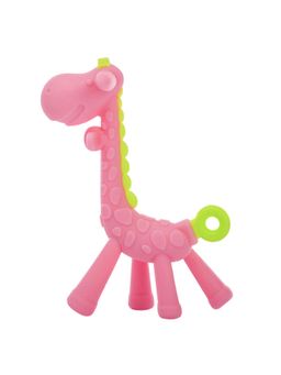 Hopop - Pink Silicone Solid Teether