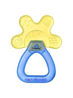 Hopop - Blue Silicone Solid Teether