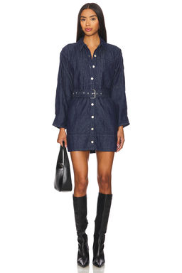 Free People - x REVOLVE Esme Mini Dress In Dark Shadow