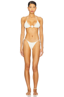 Leslie Amon - Triangle Shell Bikini Set