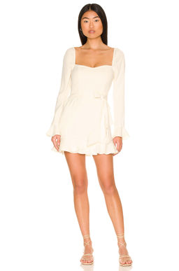 MORE TO COME - Khloe Ruffle Sleeve Mini Dress