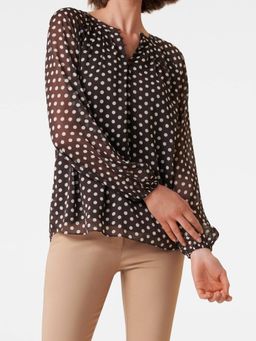 Forever New - Ruby Raglan Sleeve Placket Blouse
