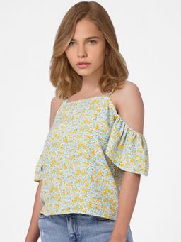 ONLY - Women Floral Printed Multi-Color Top