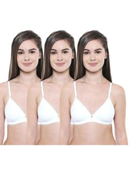 Bodycare - Pack of 3 Premium Seamless Cup Bra In White Colour