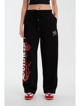 Bonkers Corner - Women Black Dragonstrike Track Pants