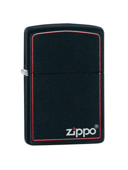 Zippo - Classic Black and Red Windproof Pocket Lighter
