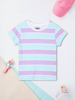 max - Girls Striped T-shirt