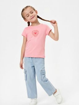 max - Girls Printed T-shirt