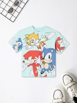 max - Boys Sonic the Hedgehog Print T-shirt