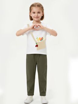 max - Girls Applique Boxy Fit T-shirt