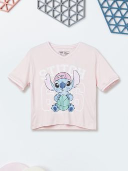 max - Girls Stitch Print T-shirt