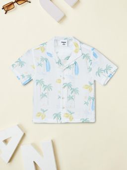 max - Boys Printed Resort Shirt