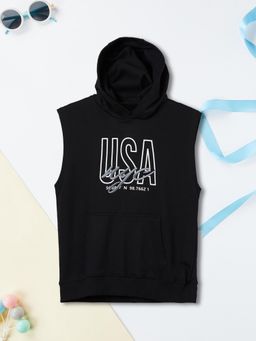 max - Boys Printed Hooded T-shirt
