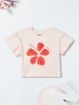 max - Girls Applique Top