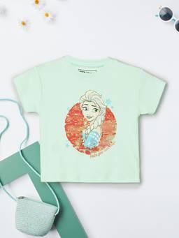 max - Girls Frozen Print T-shirt