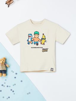 max - Boys Stumble Guys Printed T-shirt