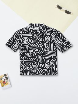 max - Boys Printed Resort Shirt