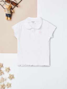 max - Girls Knit Polo T-shirt