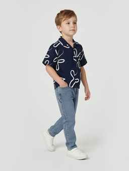 max - Boys Printed Resort Shirt