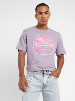 Levi's - Men's Lavender Crew Neck T-Shirt