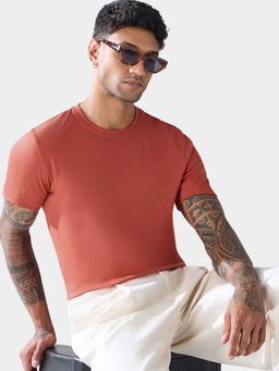 Bewakoof - Party Animal by Bewakoof Men's Cinnabar Red T-shirt
