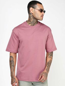 Bewakoof - Mesa Pink Oversized T-Shirt