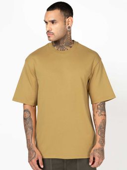 Bewakoof - Yellow Oversized T-Shirt