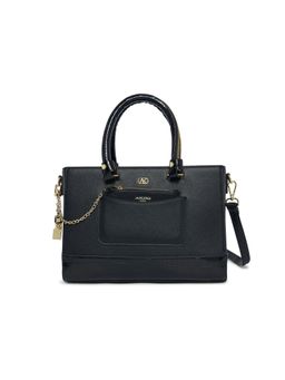 Akiki London - Women Norwich Handbag With Detachable Strap & Pouch -Black (S)